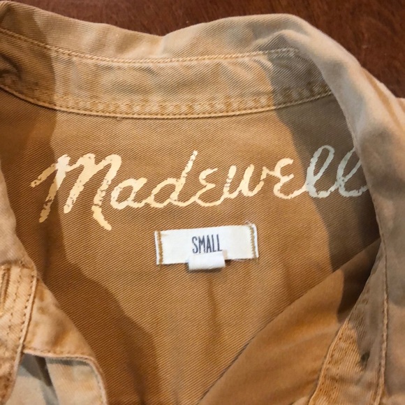 Madewell Tomboy Workshirt Small - Picture 5 of 7